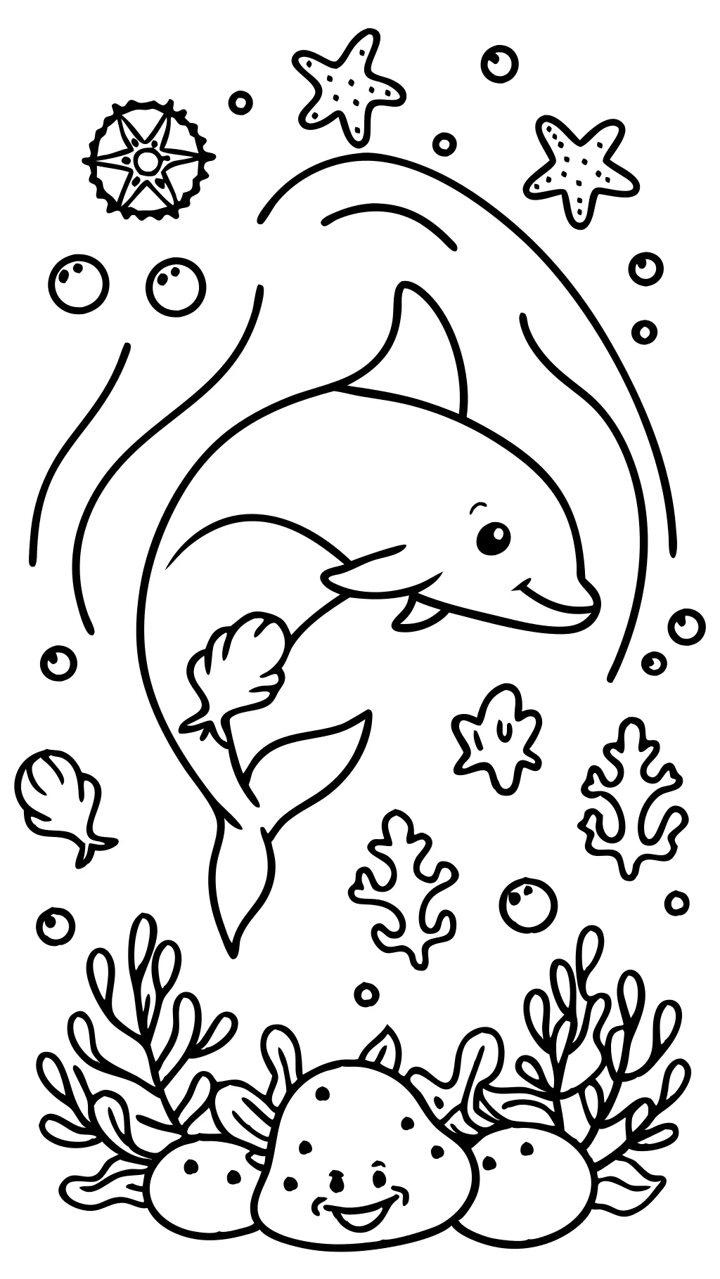 marine life coloring pages